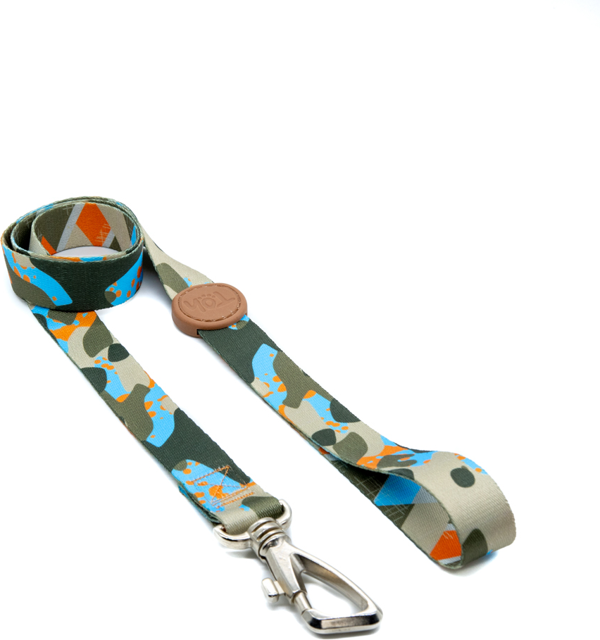 Conjunto Peitoral e Guia Toh Neoprene Oliva - Tam. M