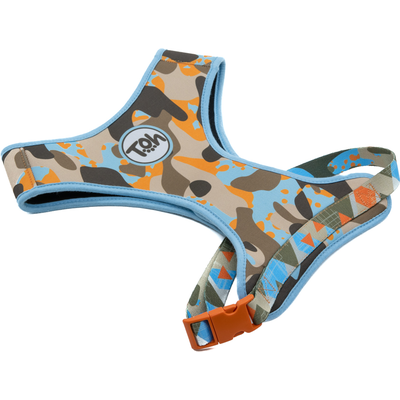 Conjunto Peitoral e Guia Toh Neoprene Oliva