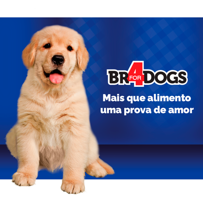 Ração Seca BR4 Dogs Arroz e Frango para Cães Filhotes