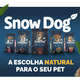 Ração Seca Snow Dog Maçã e Leite para Cães Filhotes
