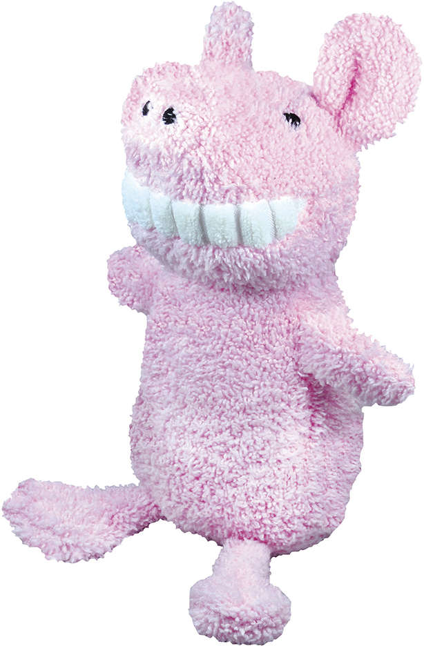 Brinquedo Mordedor Pelúcia Dentinho Porco - Tam. Único