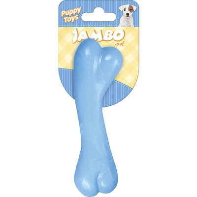 Brinquedo Mordedor Ossinho Baby Bone Azul