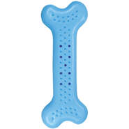 Brinquedo Mordedor Ossinho Baby Flat Azul - Tam. Único