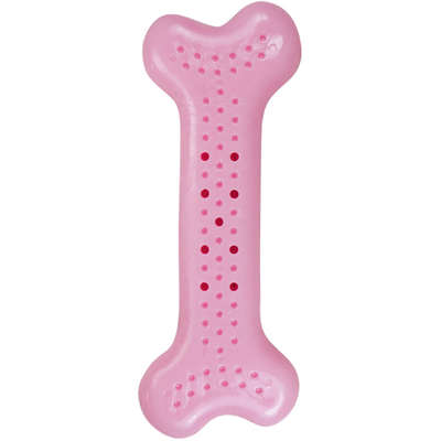 Brinquedo Mordedor Ossinho Baby Flat Rosa