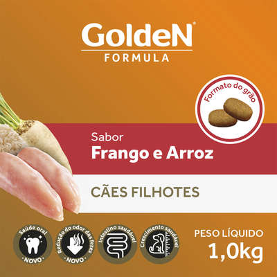 Ração Premier Golden Formula Cães Filhotes Frango e Arroz