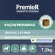 Ração Premier Pet Ambientes Internos Cães Adultos Frango e Salmão