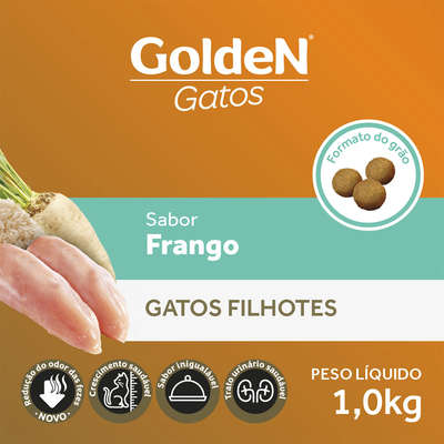Ração Seca PremieR Pet Golden Gatos Filhotes Frango