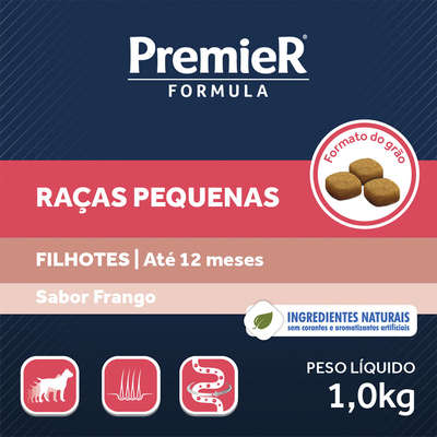 Ração Premier Pet Cães Filhotes Raças Pequenas