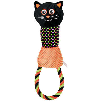 Brinquedo Mordedor Puxador Black Cat