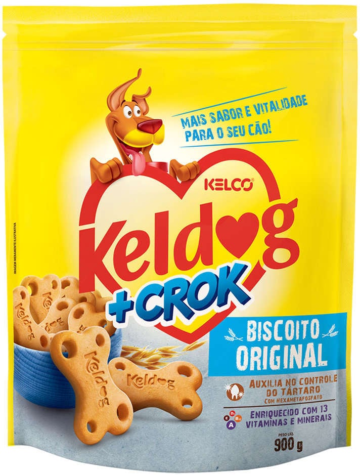 Biscoito Keldog para Cães Adultos Original - 900g