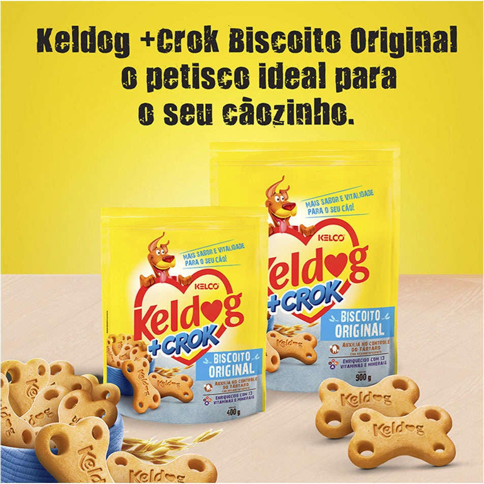 Biscoito Keldog para Cães Adultos Original - 900g