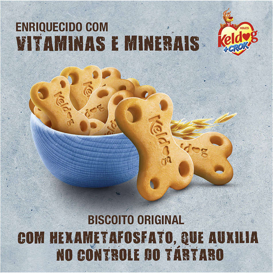 Biscoito Keldog para Cães Adultos Original - 900g