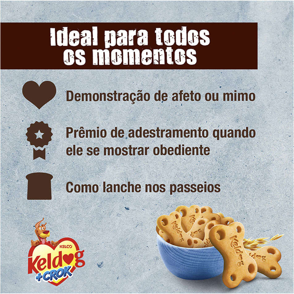 Biscoito Keldog para Cães Adultos Original - 900g