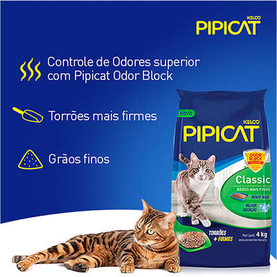 Areia Sanitária Kelco Pipicat Classic