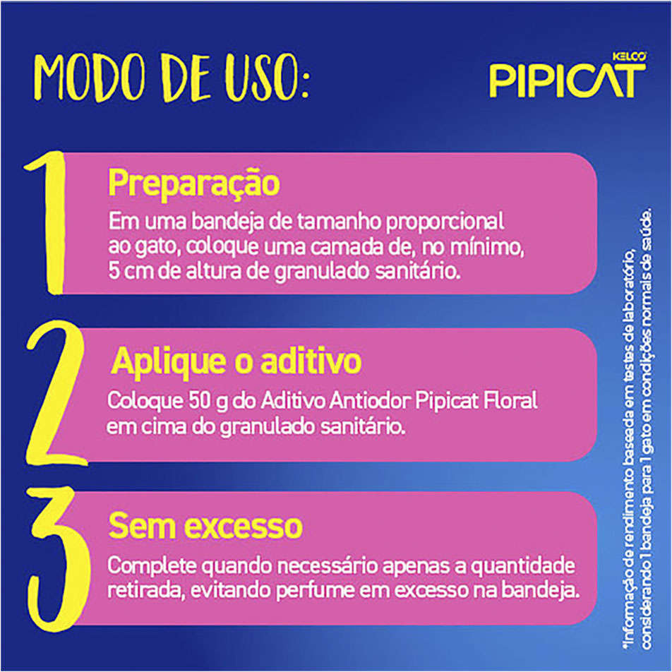 Aditivo Pipicat Floral - 500 g