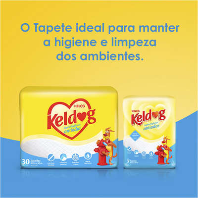 Tapete Higiênico Kelco Keldog Antiodor