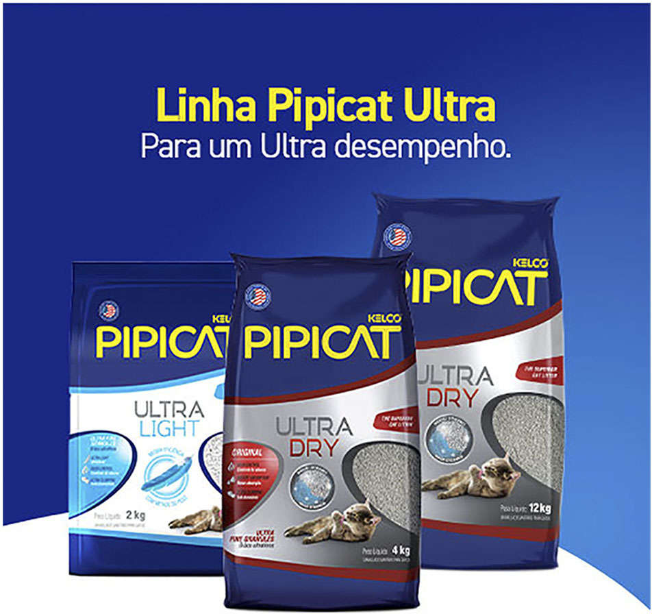 Areia Sanitária Kelco Pipicat Ultra Dry - 4Kg