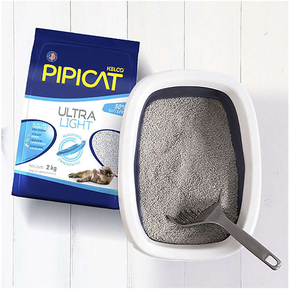 Areia Sanitária Kelco Pipicat Ultra Light - 2Kg
