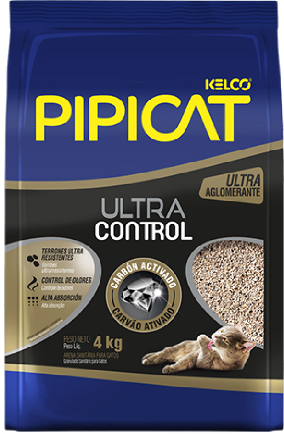 Granulado Sanitário Pipicat Ultra Control - 4Kg