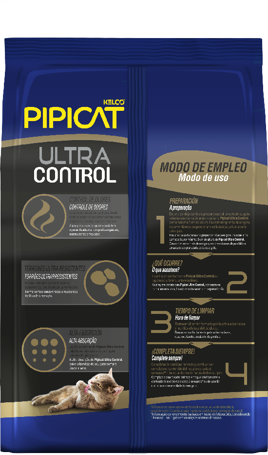 Granulado Sanitário Pipicat Ultra Control - 4Kg