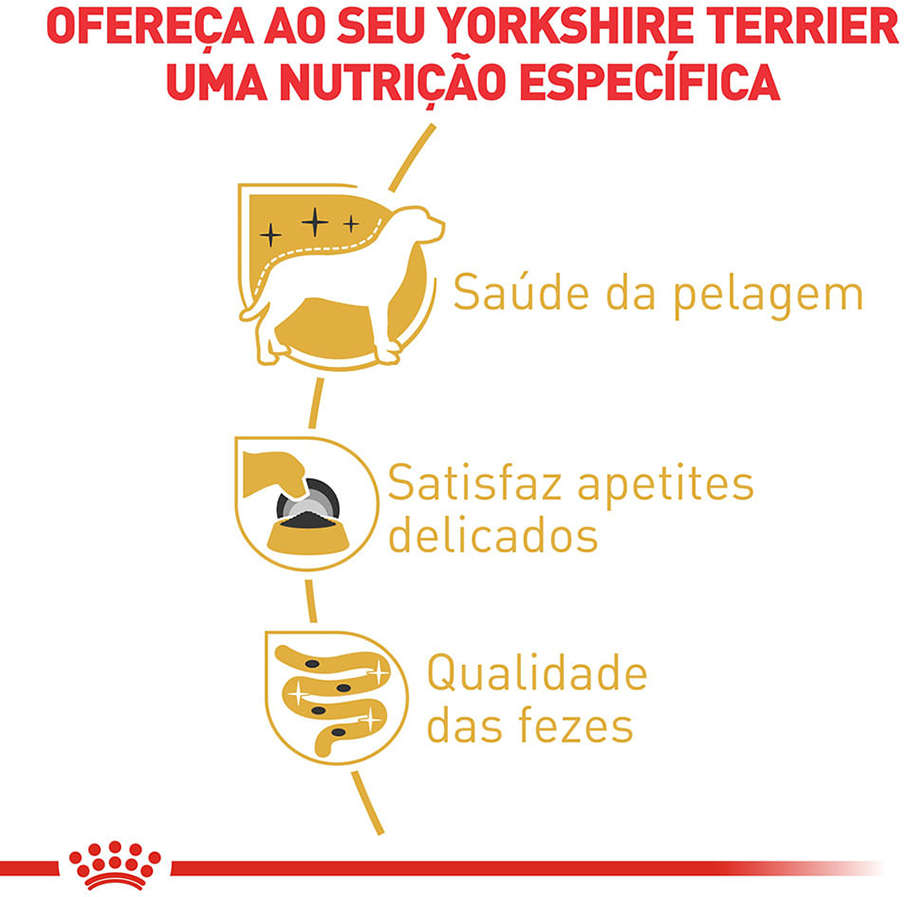Ração Úmida Royal Canin Sachê Breed Health Nutrition Adult Wet para Yorkshire Terrier - 85 g