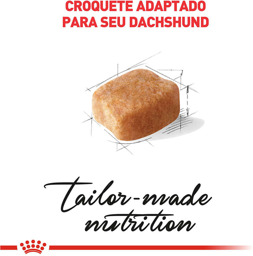 Ração Royal Canin para Cães Adultos da Raça Dachshund - 7,5Kg