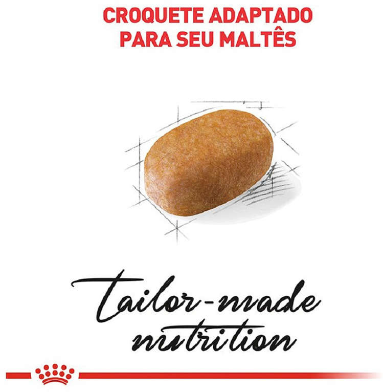 Ração Royal Canin para Cães Adultos da Raça Maltês - 2,5Kg