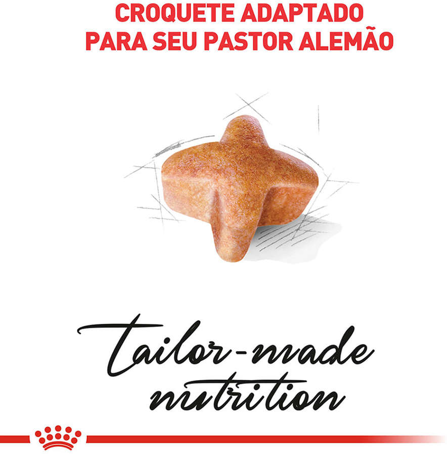Ração Royal Canin para Cães Adultos da Raça Pastor Alemão - 10,1Kg