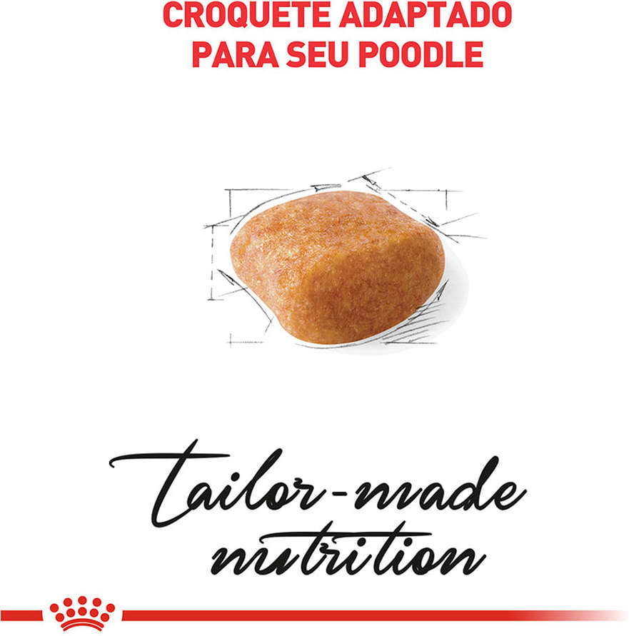 Ração Royal Canin para Cães Adultos da Raça Poodle - 2,5Kg