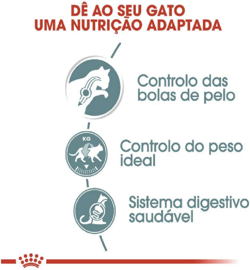 Ração Royal Canin Sachê Feline Hairball Care Eliminação de Pelos Ingeridos para Gatos - 85 g