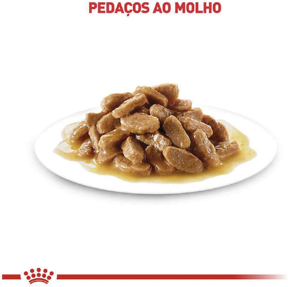 Ração Úmida Royal Canin Sachê Feline Health Nutrition Instinctive +7 para Gatos Adultos - 85 g