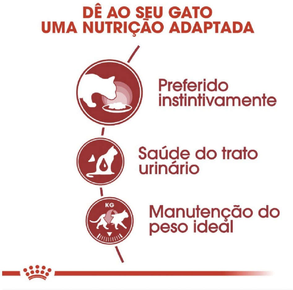 Ração Úmida Royal Canin Sachê Feline Instinctive para Gatos com idade acima de 12 meses - 85 g