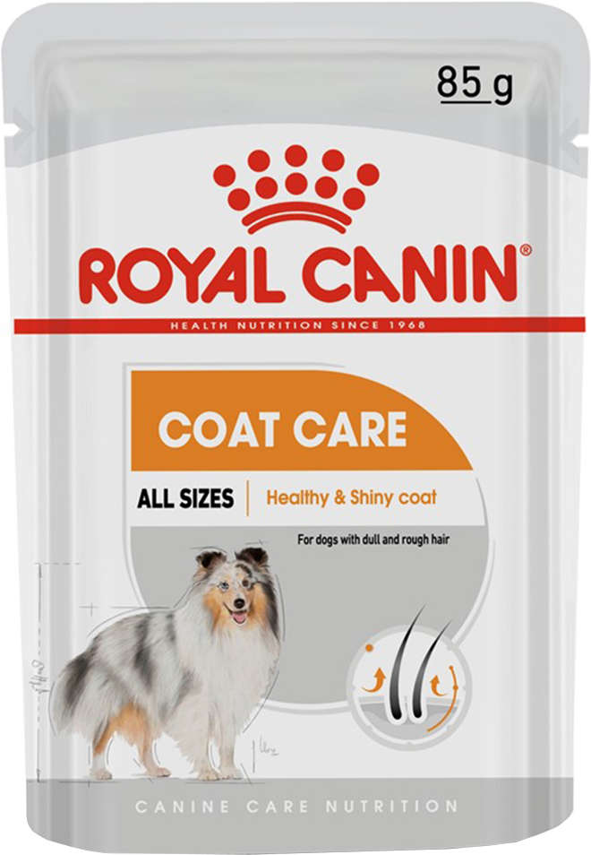 Ração Úmida Royal Canin Sachê Coat Beauty Wet para Cães - 85 g