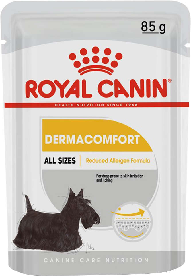 Ração Úmida Royal Canin Sachê Dermacomfort Wet para Cães - 85 g