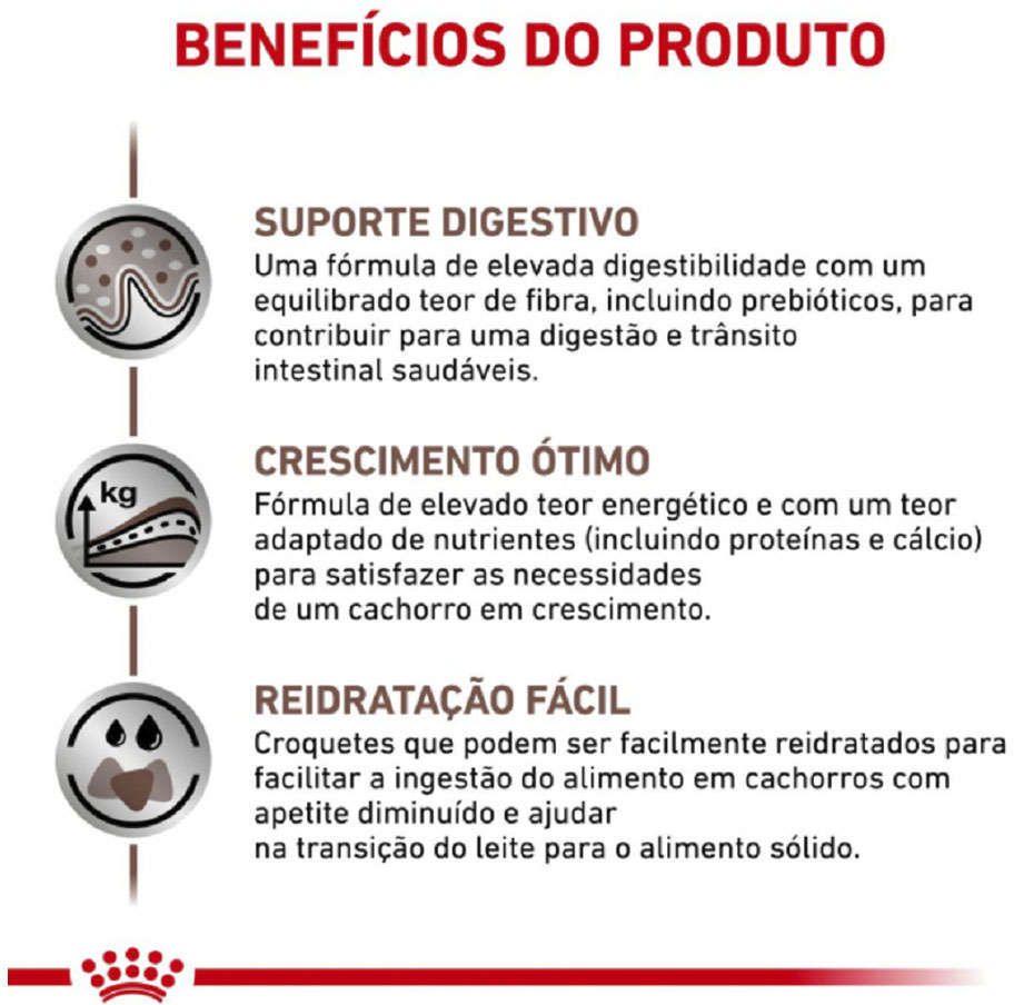 Ração Royal Canin Veterinary Diet Gastro Intestinal Puppy para Cães Filhotes - 2Kg