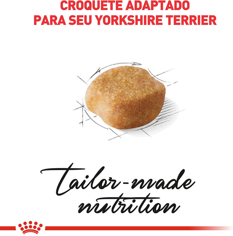 Ração Royal Canin para Cães Adultos da Raça Yorkshire - 2,5Kg