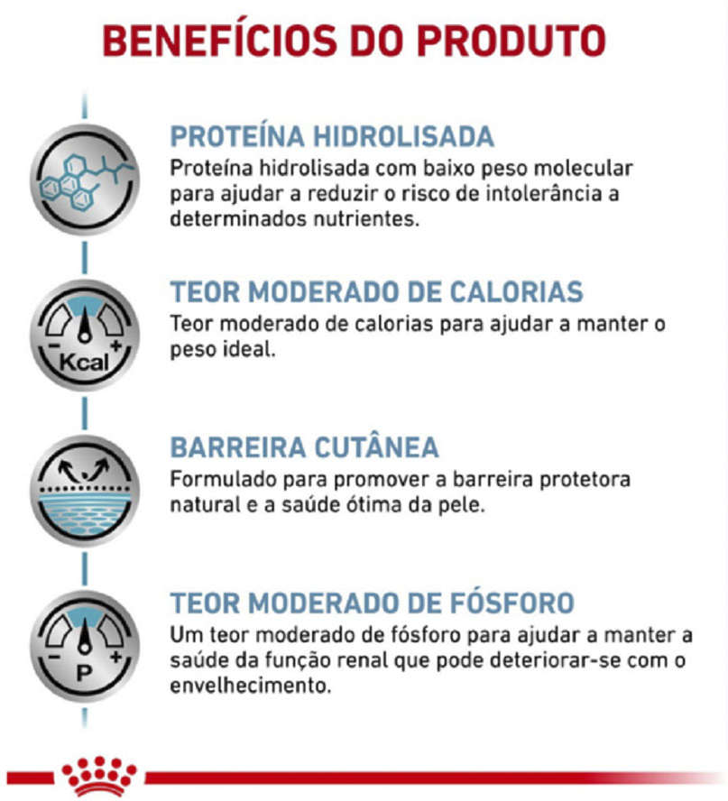 Ração Royal Canin Veterinary Hypoallergenic Moderate Calorie para Cães Adultos - 10,1Kg