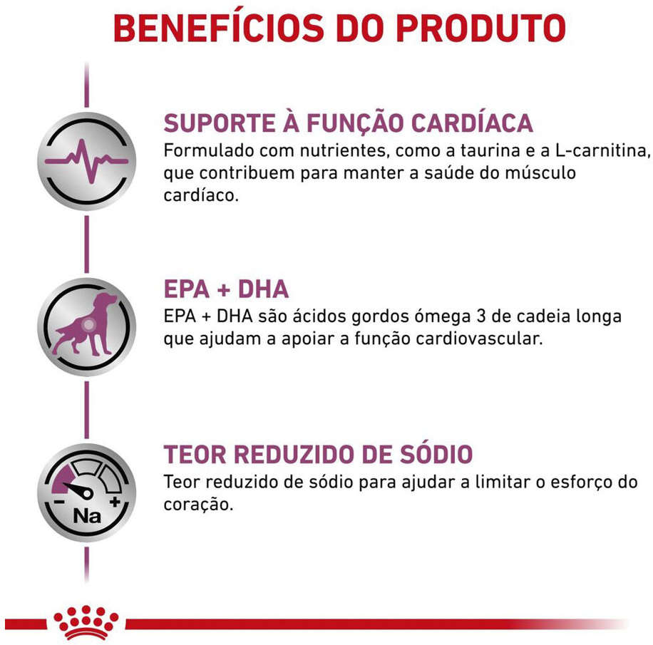 Ração Royal Canin Lata Canine Veterinary Diet Cardiac Wet para Cães com Doenças Cardíacas - 410 g