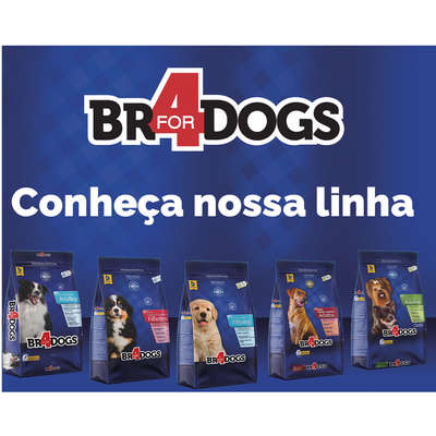 Ração Seca BR4 Dogs Light Arroz e Frango para Cães Adultos
