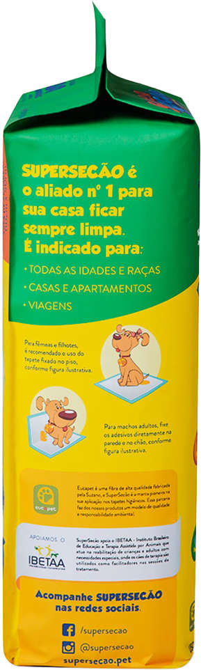 Tapete Higiênico Super Secão - 30 Unidades