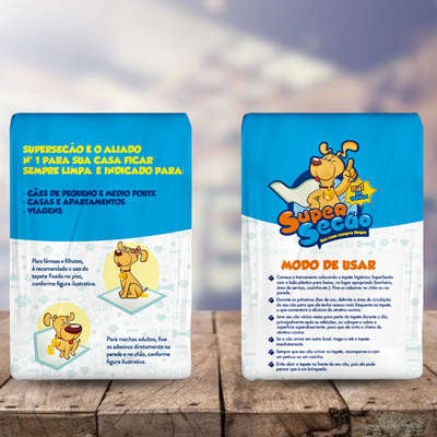Tapete Higiênico Super Secão Slim para Cães