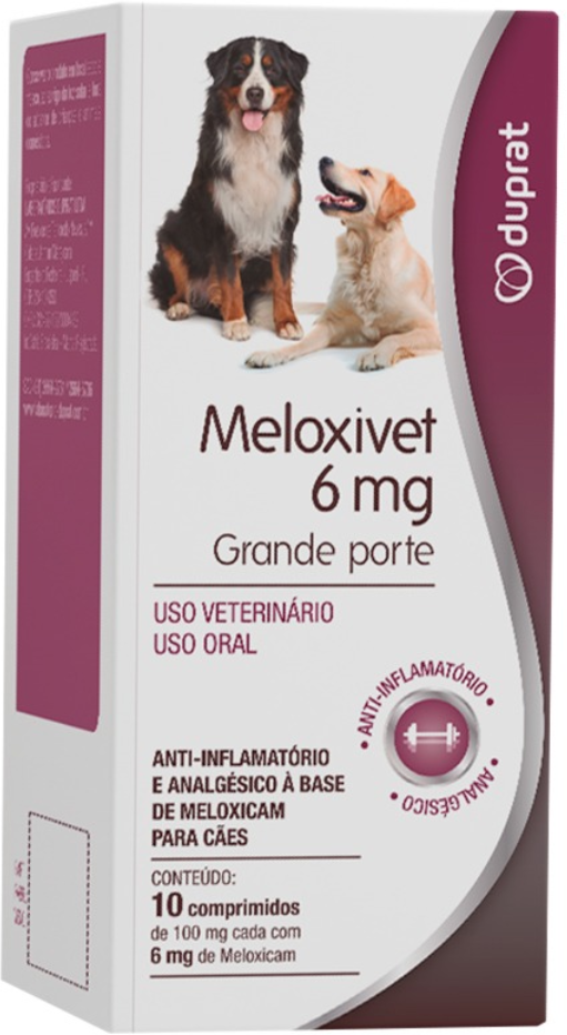 Meloxivet 10 Comprimidos - 6mg
