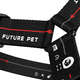Peitoral Mesh Future Pet Neflix Preta para Cães