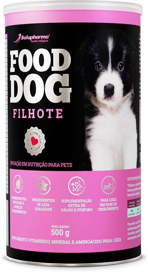 Suplemento Vitamínico Botupharma Pet Food Dog Crescimento - 500 g