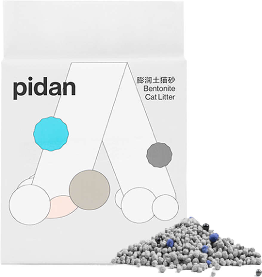 Areia Sanitária Pidan para Gatos - 6Kg