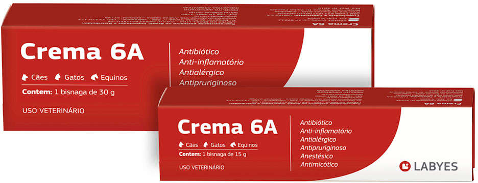 Antibiótico Labyes Crema 6A - 15 g