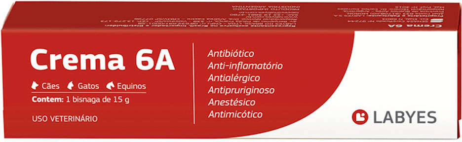 Antibiótico Labyes Crema 6A - 15 g