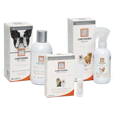 Emulsão Labyes Labyderm Bioforce Spray para Cães e Gatos