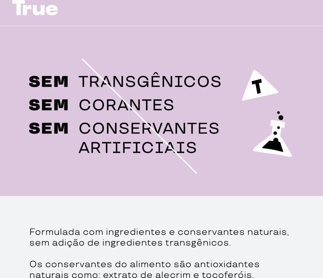 Ração Natural True para Cães Adultos Raças Médias e Grandes - 10,1Kg