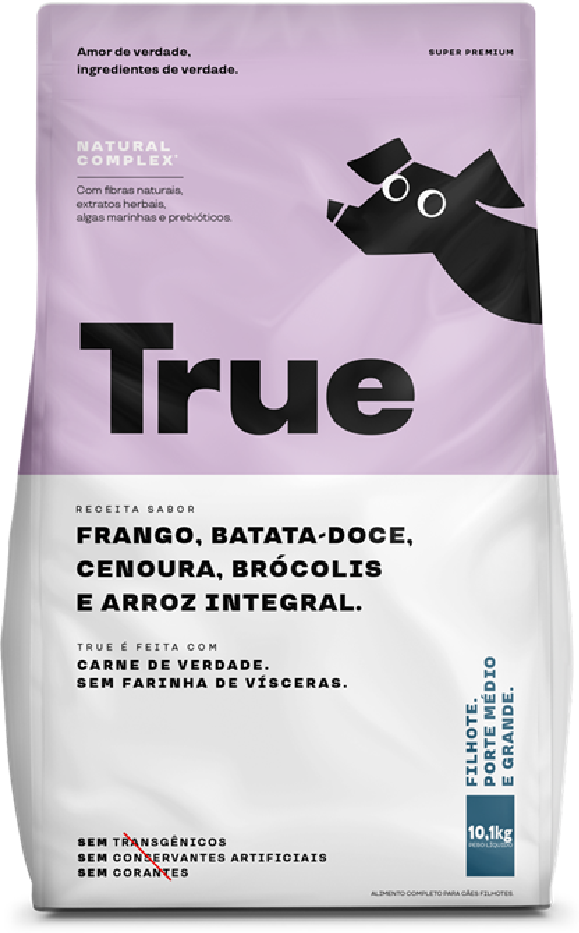 Ração Natural True para Cães Filhotes Raças Médias e Grandes - 10,1Kg